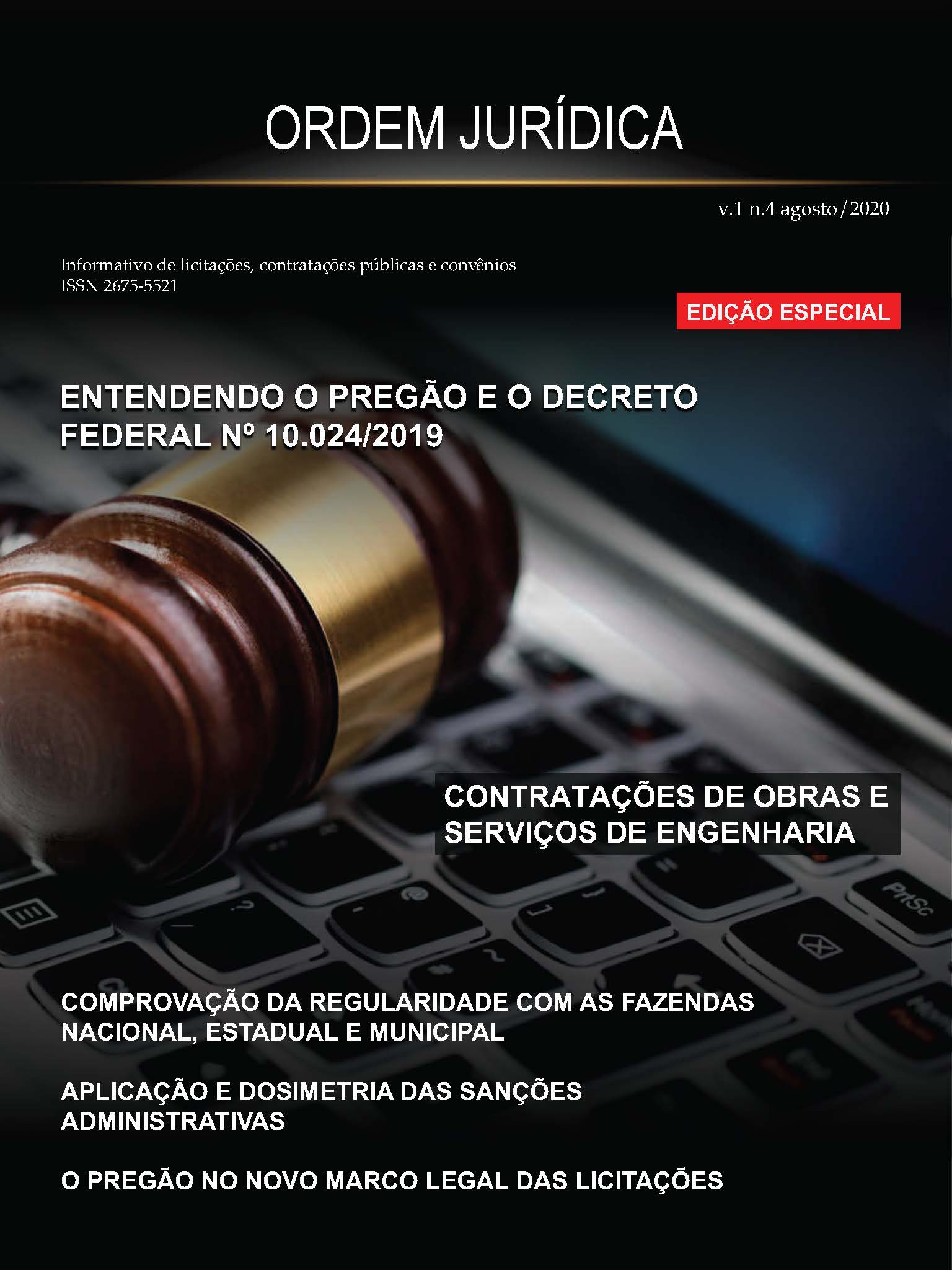 Revista Ordem Jurídica Volume 1