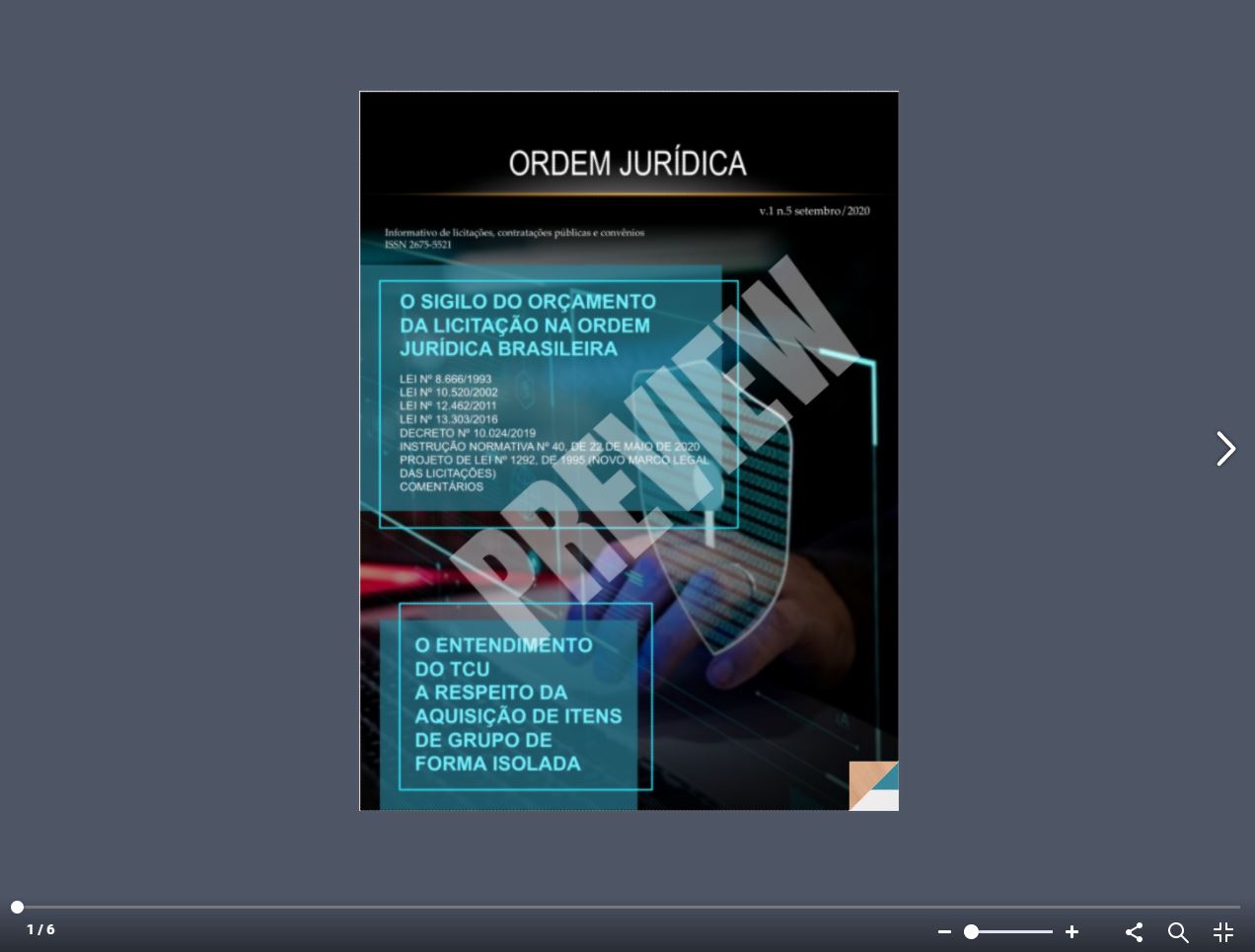 Revista Ordem Jurídica Volume 1